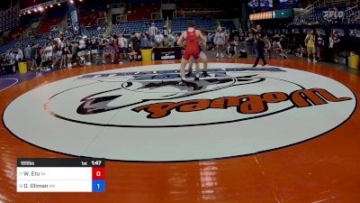 165 lbs Rnd Of 32 - William Etu, VA vs Oliver Ollman, MN