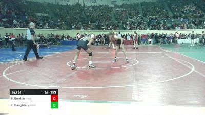 113 lbs Round Of 64 - Brayson Gordon, Watonga vs Kale Daughtery, Westmoore