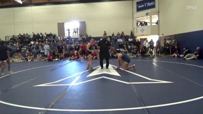 145 lbs Cons. Round 3 - Kayla Zeidler, Menlo Oak Squad vs Veil Foreman, Eastern Oregon University (OR)