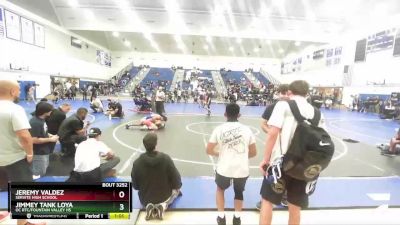 144 lbs Semifinal - Jimmey Tank Loya, OC RTC/Fountain Valley HS vs Jeremy Valdez, Servite High School