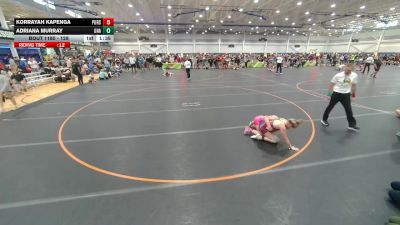 128 lbs Cons. Round 5 - Korrayah Kapenga, Unattached vs Adriana Murray, Unattached