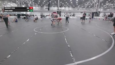 88 lbs Round 9 (10 Team) - Vincent Coia, Pride WC vs Sam Ford, Edge Wrestling