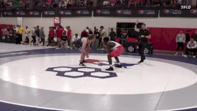 97 kg Quarters - Massoma Endene, Burg Training Center vs Mason Christian, Hilltopper Wrestling Club