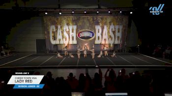 Cheer Town USA - Lady Red [2025 L3 Junior - D2 Day 2] 2025 Cheer Power Cash Bash Showdown Galveston