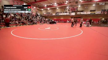 138 lbs Cons. Round 3 - Nikolas Santonocito, Deer Park vs Jason Booker, Granger