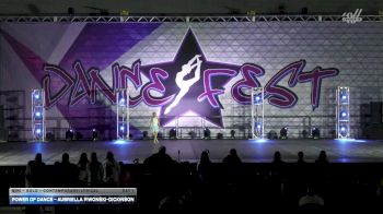 Power of Dance - Aubriella Piwonski-Dickinson [2026 Mini - Solo - Contemporary/Lyrical Day 1] 2026 DanceFest Grand Nationals