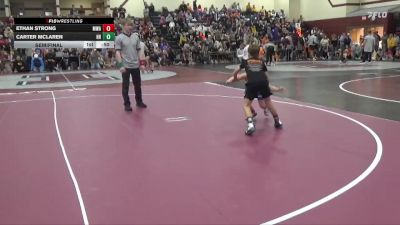 SPW-13 lbs Semifinal - Ethan Strong, Marshalltown Wrestling Academy vs Carter McLaren, Hammerin Hawks