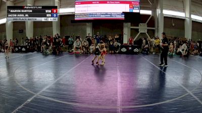 70-85 lbs 1st Place Match - Marvin Burton, Wyoming vs Jacob Judd, Jr., Nevada