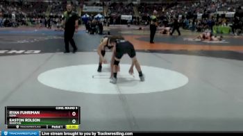 98 lbs Cons. Round 5 - Ryan Fuhriman, Kuna vs Easton Rolson, Riverton