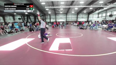 138 lbs Round 4 (8 Team) - Easton Henrie, North Sanpete vs Gabe Gagnon, North Summit