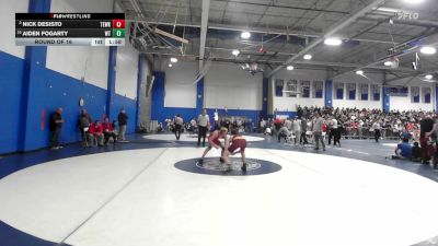 120 lbs Round Of 16 - Nick Desisto, Tewksbury vs Aiden Fogarty, Whittier