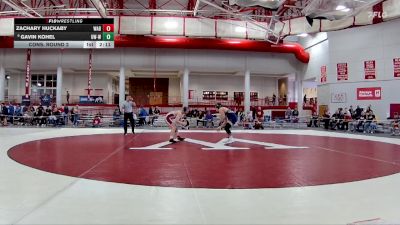 184 lbs Cons. Round 2 - Gavin Kohel, Wisconsin-Whitewater vs Zachary Huckaby, Wabash