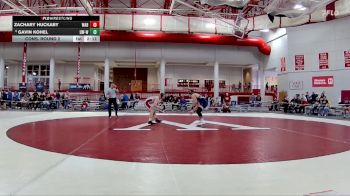 184 lbs Cons. Round 2 - Gavin Kohel, Wisconsin-Whitewater vs Zachary Huckaby, Wabash