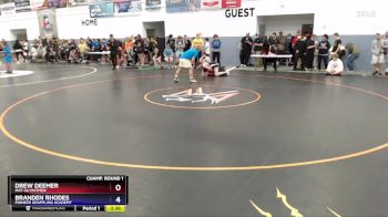 175 lbs Champ. Round 1 - Branden Rhodes, Pioneer Grappling Academy vs Drew Deemer, Mat-Su Matmen