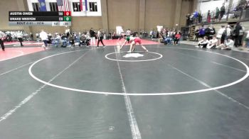 157A Quarterfinal - Austin Owen, Thompson vs Drake Weston, Ft. Zumwalt North