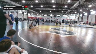 116 lbs Placement - Colt Backenstoss, Steller Trained Bacara vs Will Clanton, Curby Training Center