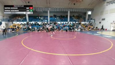 135B Round 1 - Sophia Jackson, Rock Springs vs Kendal Kostreva, Lander Valley