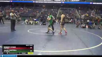 4A 182 lbs Semifinal - Robert Hyder, Pinecrest vs Gavin Hartsell, A.L. Brown