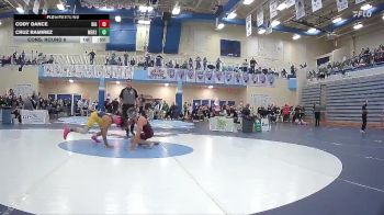 138 lbs Cons. Round 6 - Cody Dance, Rigby vs Cruz Ramirez, Meridian High School 2