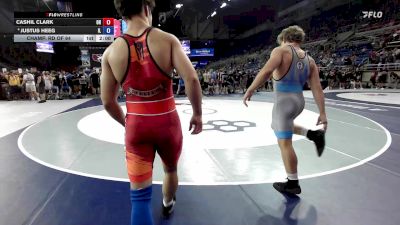 157 lbs Champ. Rd Of 64 - Cashil Clark, OH vs Justus Heeg, IL
