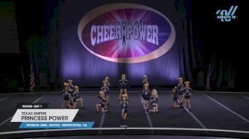 Texas Empire - Princess Power [2025 L1 Mini - Novice - Restrictions - D2 Day 1] 2025 Cheer Power Prep Nationals & Galveston Showdown