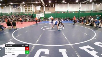 152 lbs 5th Place - Devone Bogie, Eagle Academy-bronx vs Vandavian Way, Gouverneur