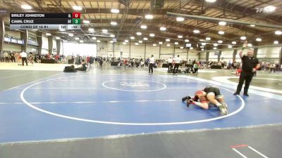 113 lbs Consi Of 16 #1 - Briley Johnston, AL vs Camil Cruz, NY