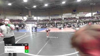 78 lbs Quarterfinal - Brison Romero, Colorado Regulators vs Layf Skadberg, Valley Bad Boys