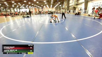 80 lbs Rd# 6- 9:00am Saturday Final Pool - Justin Wildy Jr, Maryland BLACK vs Ethan Raley, VA Hammers