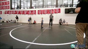 49 lbs Consi Of 16 #2 - Camden Ward, Weatherford Youth Wrestling vs Wyatt Welchel, Harrah Little League Wrestling