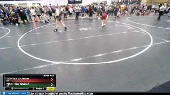 182 lbs Cons. Round 2 - Hunter Graham, OK vs Matthew Gazda, AZ