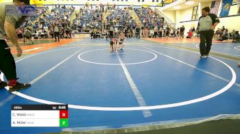 49 lbs Round Of 16 - Charles Webb, Wagoner Takedown Club vs Axel Miller, Skiatook Youth Wrestling