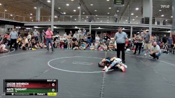 64 lbs Round 7 (8 Team) - Nate Taggart, Kraken vs Jacob Wenrich, Keystone Krush