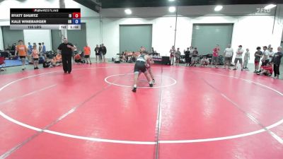 155 lbs Ryatt Shurtz, Idaho vs Kale Winebarger, Oregon