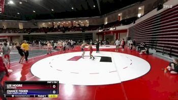 132 lbs Cons. Round 2 - Lee Moore, Oklahoma vs Chance Fisher, Tiger Wrestling Club