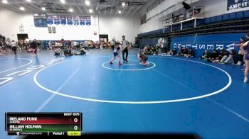 120 lbs Quarterfinal - Gillian Holman, Glenrock vs Ireland Funk, Laramie