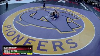 Champ. Round 1 - Dominic Campos, Gretna East vs Elijah McCrery, Bennington