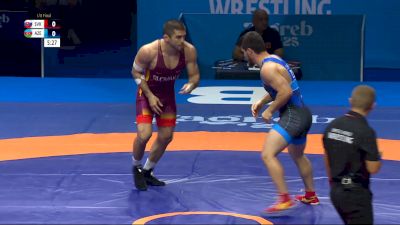 79 kg 1/8 Final - Akhsarbek Gulaev, Slovakia vs Dzhabrail Gadzhiev, Azerbaijan