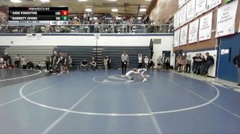 66 lbs Cons. Semi - Jude Forsythe, All In Wrestling Academy vs Barrett Johns, Bulldog Wrestling Club