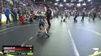 49 lbs Cons. Round 2 - Jerry Heiden, Dundee WC vs Jordan Blair, Brighton WC