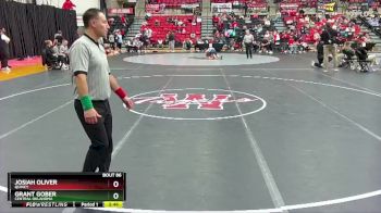 157 lbs Champ. Round 2 - Grant Gober, Central Oklahoma vs Josiah Oliver, Quincy