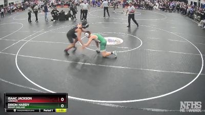 1A/2A 157 3rd Place Match - Isaac Jackson, Landrum vs Dixon Hardy, Bishop England