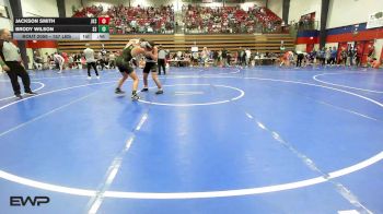 157 lbs Consi Of 8 #2 - Jackson Smith, Jenks vs Brody Wilson, Sand Springs HS