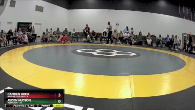 119 lbs Round 4 (6 Team) - Ayden Hudson, Rebellion vs Camden Hook, Indiana Outlaws