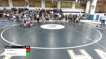 160 lbs Consi Of 8 #1 - Evan Deleo, Masuk vs Dante Bouchard, Brookfield