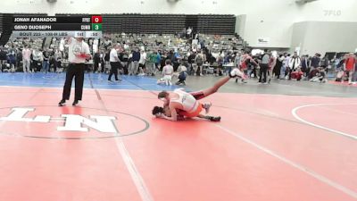 108-H lbs Consi Of 16 #2 - Jonah Afanador, Freeport vs Geno DiJoseph, Cumberland