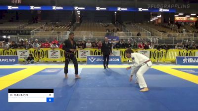 BRANDON MANARIN vs ELIJAH AMIR DORSEY 2022 Pan Jiu Jitsu IBJJF Championship