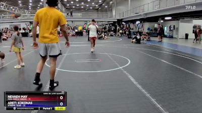 100 lbs Placement (4 Team) - Alessia Lilly, Curby Polar Bears vs Joey Cappa, Grit Mat Club