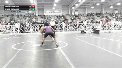 182 lbs Consi Of 32 #2 - Zymiar Howard, VA vs Chase Catalano, CT