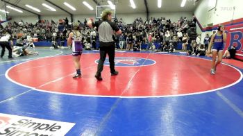 82 lbs Semifinal - Gray Parker, Bixby JH Girls vs Heidi Earls, Wilburton Schools